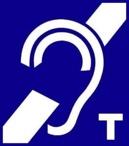 Hearing Loop T logo